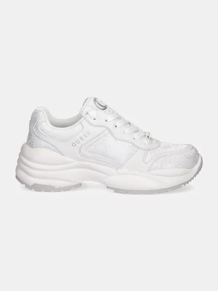 Sneakersy Guess skórzane białe