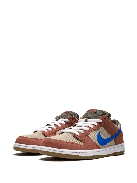 Manšestrové tenisky Nike Dunk hnědé
