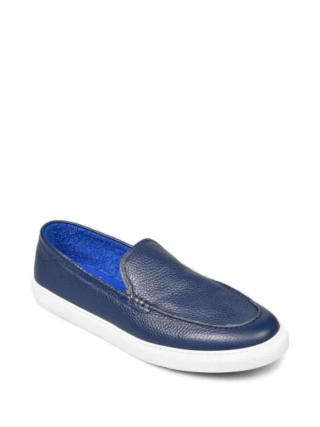 Bőr loafer Fratelli Rossetti kék