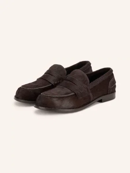 Jeffrey Campbell Penny Mokasíny Books tmavě hnědá