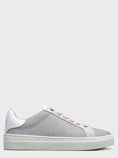 Кеды Baldinini серебряные