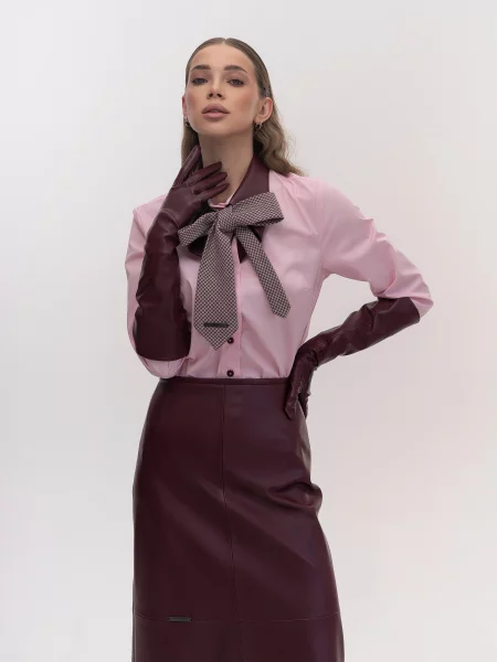 Сорочка Seven Eleven бавовна/поліестер/еластан рожевий