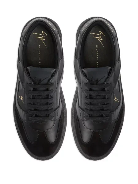 Top Giuseppe Zanotti s čipkom crna