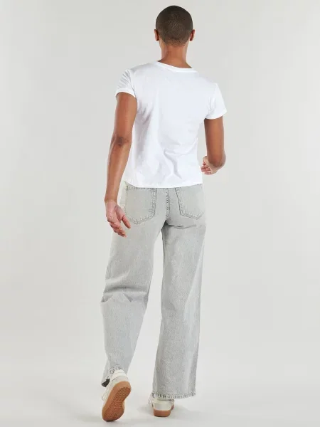 Denim ruha Pepe Jeans fehér