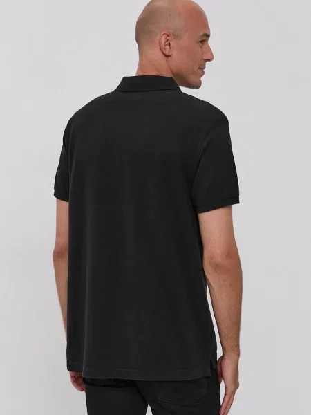 Polo tričko Levi's hladké černá