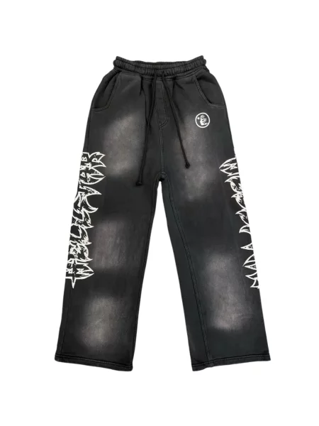 Pantaloni Hellstar alergare negru