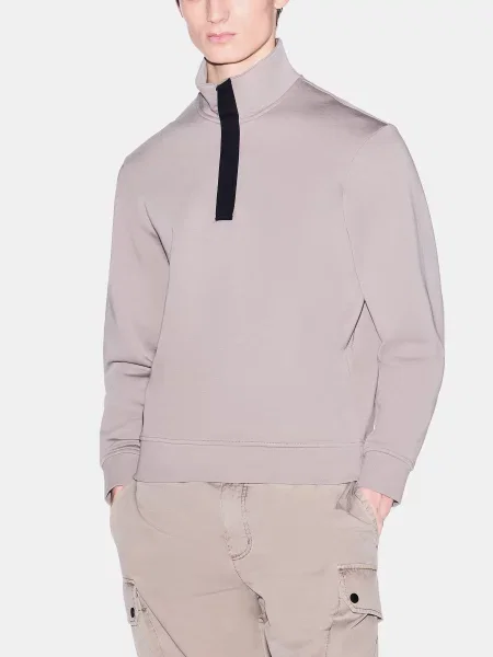 Свитшот Armani Exchange бежевый