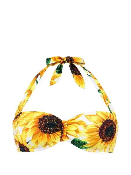 Felső Dolce & Gabbana nyomtatás fehér