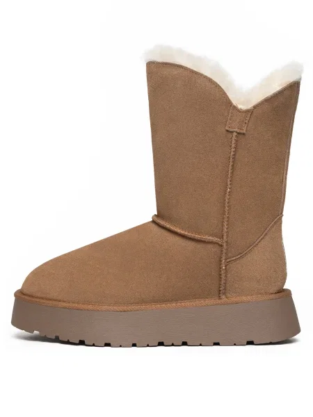 Gooce Ležerne čizme BREEZY / kestenjasto smeđa