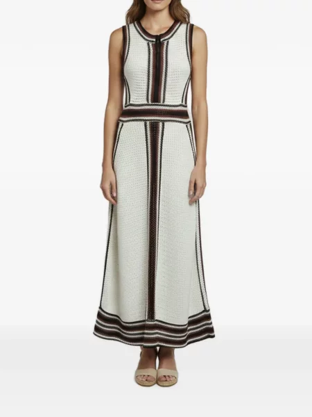 Rochie maxi 424 cu dungi