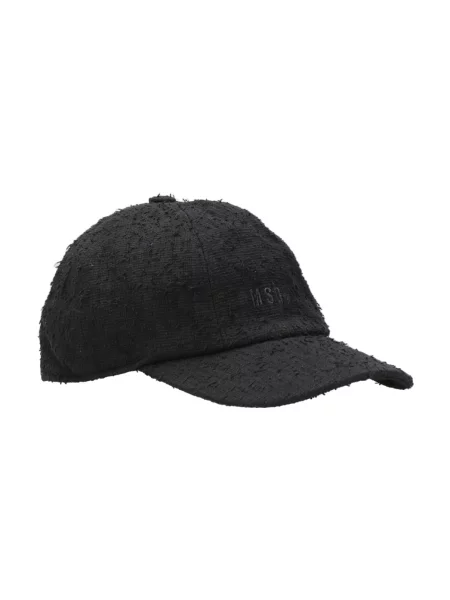 Czapka z daszkiem Msgm z logo czarna