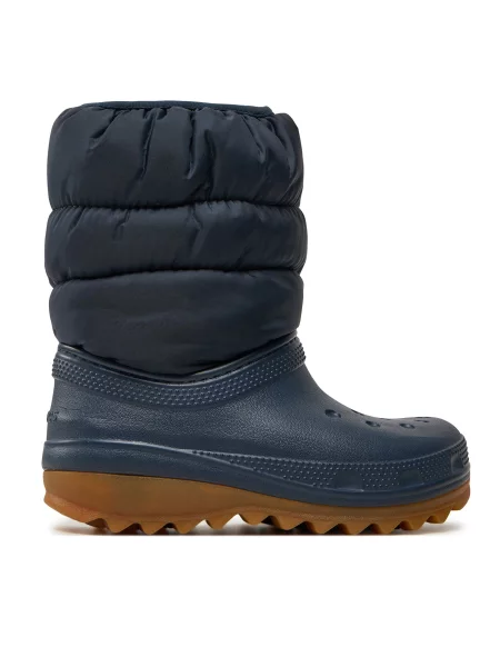 Μπότες Χιονιού Crocs Crocs Classic Neo Puff Boot K μπλε