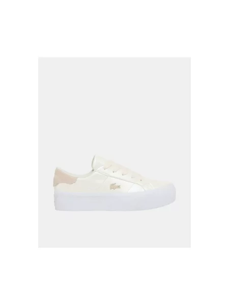 Tenisky Lacoste Ziane na platforme biela