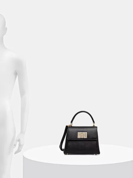 Шкіряний топ Furla