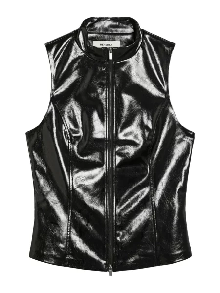 Bershka Bluză negru