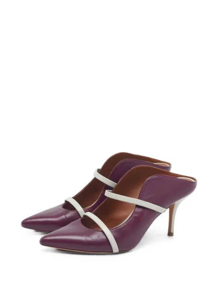 Papuci tip mules Malone Souliers din piele violet