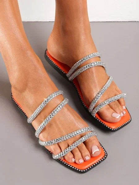 Papuci Inny portocaliu