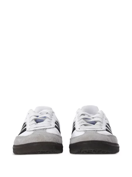 Sneakerși Adidas Samba din piele alb