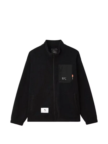 Pulover Izzue din fleece negru