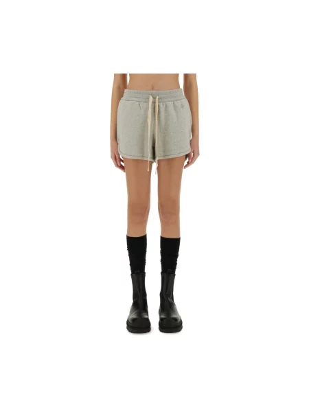 Krótkie szorty Jil Sander szare