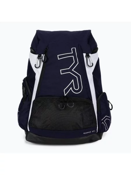 Plecak pływacki TYR Alliance Team 45 l white/navy biały