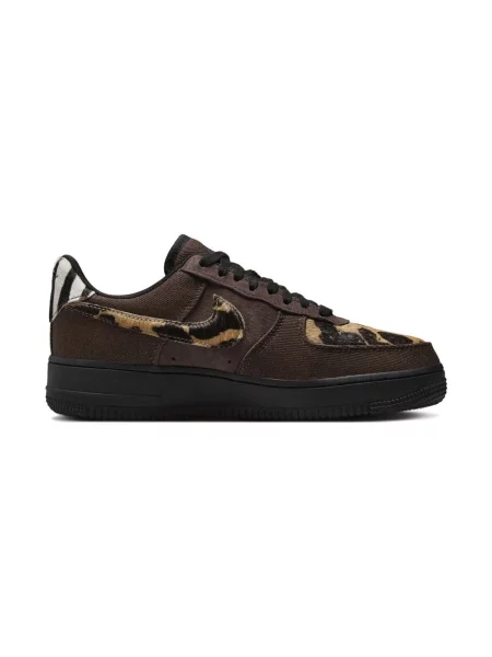 Pantofi Nike cu imprimeu animal print maro