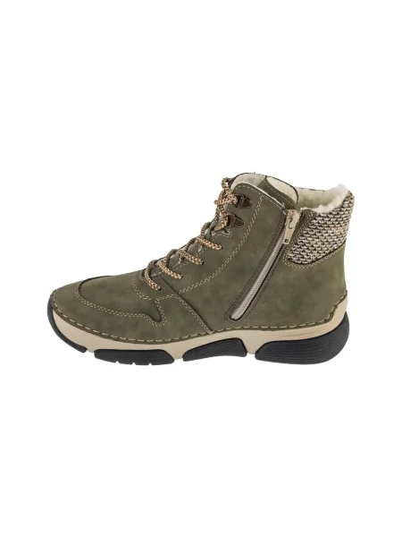 Botine Rieker verde