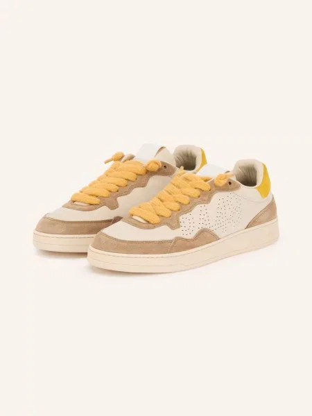 Sneakersy P448 beżowe