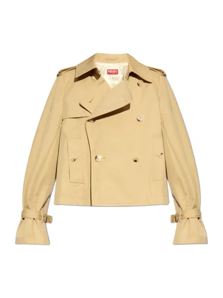 Krótki trencz Kenzo beżowy