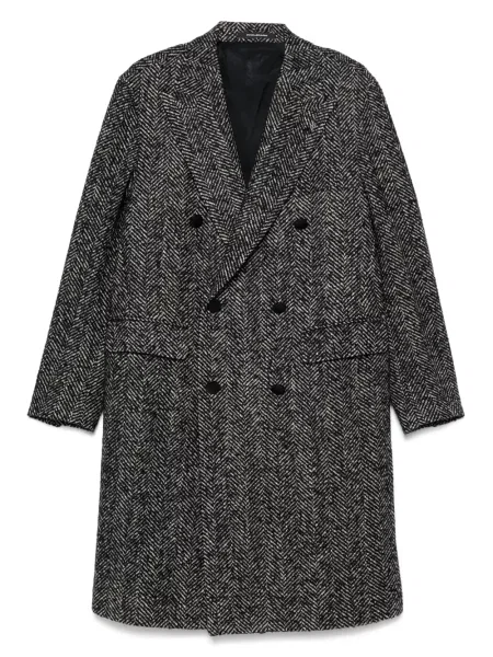 Dvouřadý kabát Tagliatore černý