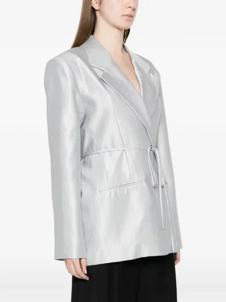 Marynarka Eleh wiązana niebieska