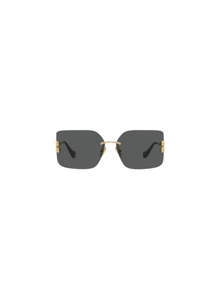 Okulary przeciwsłoneczne Miu Miu Eyewear żółte