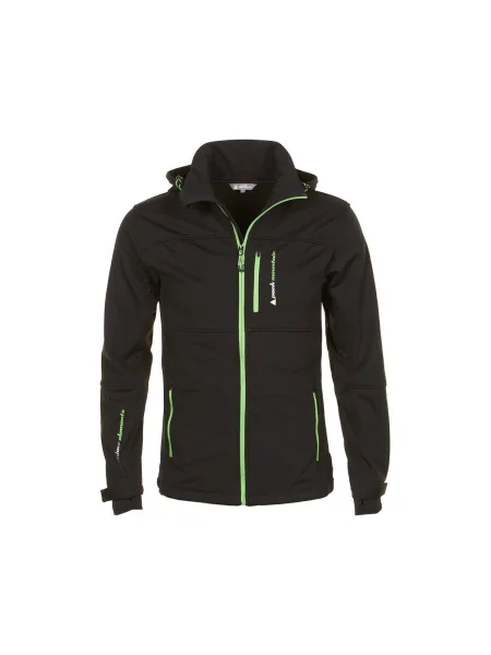 Geacă Peak Mountain softshell negru