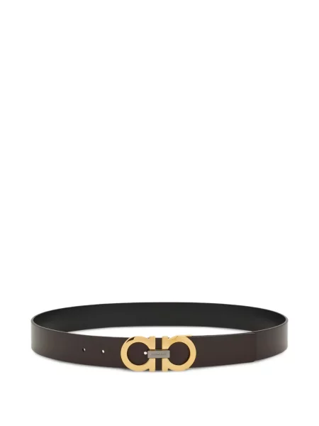 Curea Ferragamo din piele maro