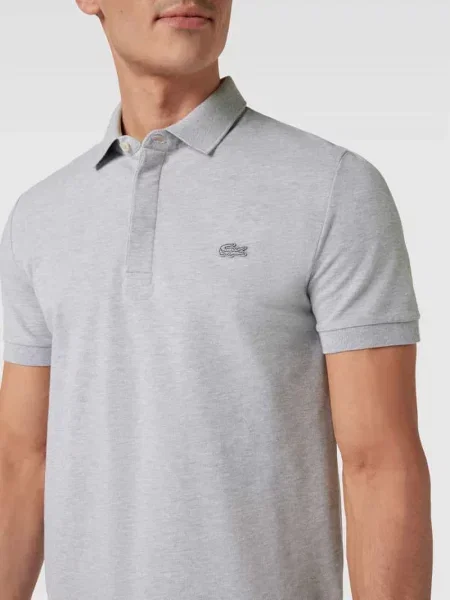 Koszulka polo o kroju classic fit z detalem z logo Lacoste