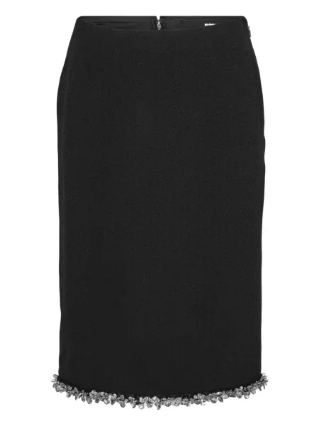 Fustă midi Rotate Birger Christensen negru