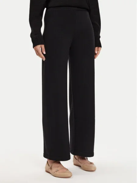Max Mara Leisure Pantaloni tricotați Epopea negru