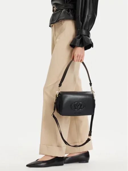 LOVE MOSCHINO Дамска чанта черен