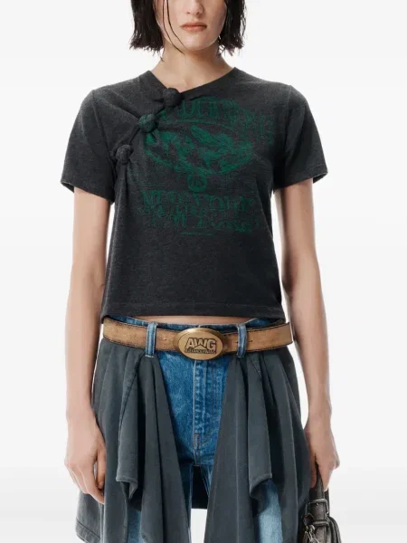 Тениска Alexander Wang черно