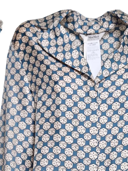 Риза Max Mara синьо