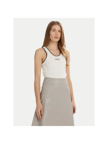Топ Max Mara Leisure белый