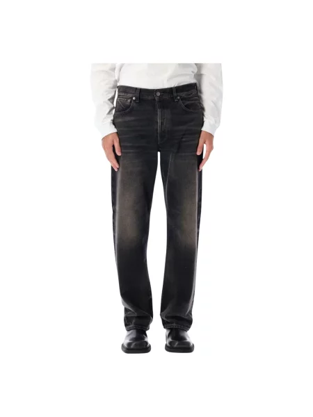 Jeansy straight leg Haikure czarne