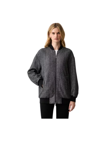 Kurtka bomber Armani Exchange szary