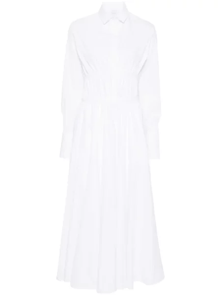 Maksi sukienka maxi Patou garniturowa biała