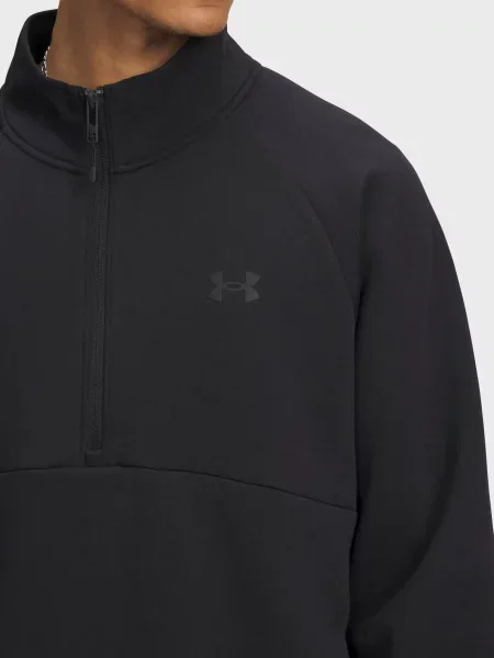 Спортивная кофта Under Armour на полумолнии черная