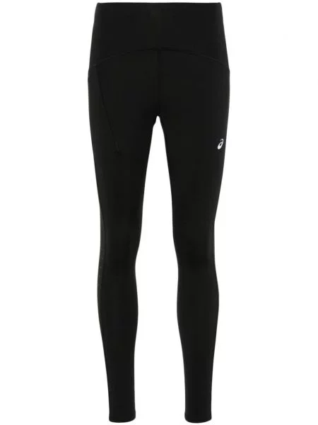 Leggings Asics cu imagine negru