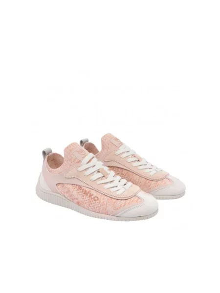Pinko sneakersy Reby różowy beżowe