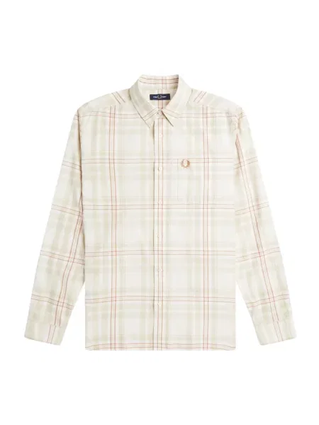 Koszula Fred Perry w kratę z długim rękawem