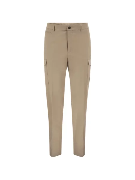 Pantaloni cargo Peserico conici