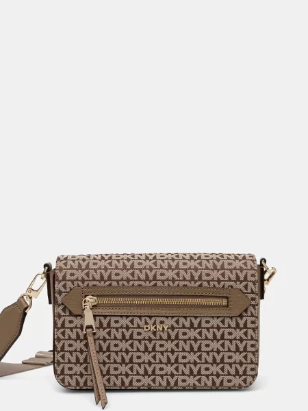 Torebka crossbody Dkny brązowa